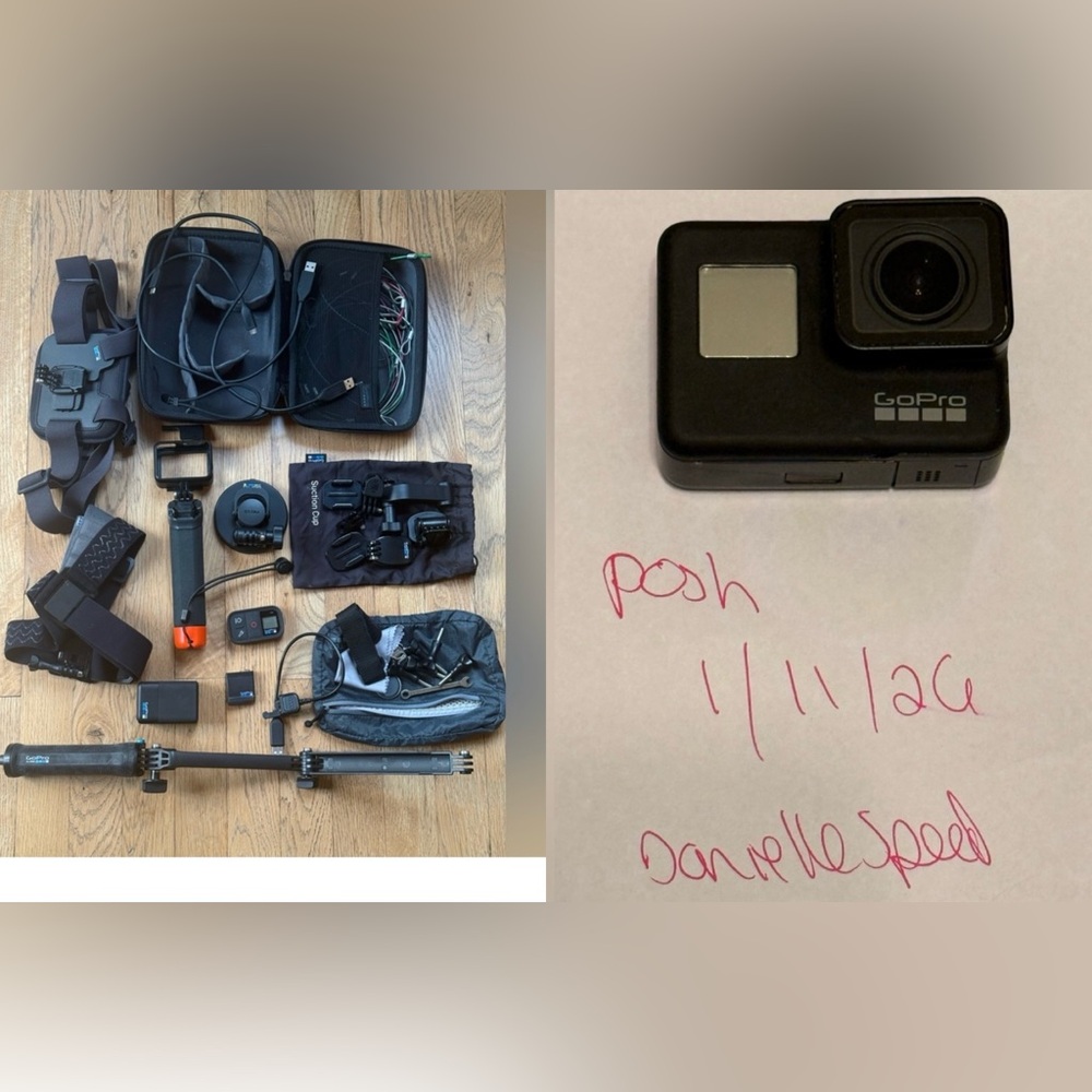 GoPro Hero 7 camera and accessories bundle